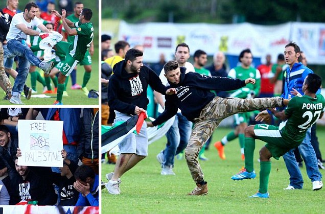 Pesepakbola Israel Diserang Pendukung Palestina di Austria